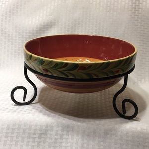 Gail Pittman Southern Living at Home SIENNA Bowl with Stand.